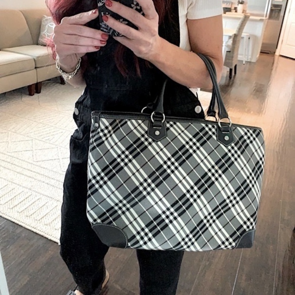 Burberry London Blue Label tote